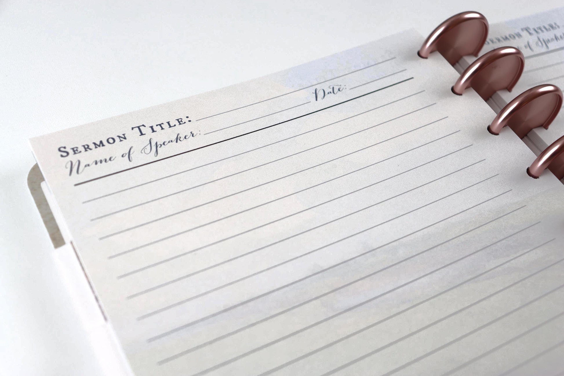 Sermon Notes Happy Planner, 26 Pages, Prayer Planner Inserts, Daily Faith Planner, Christian, printed, war binder, faith journal