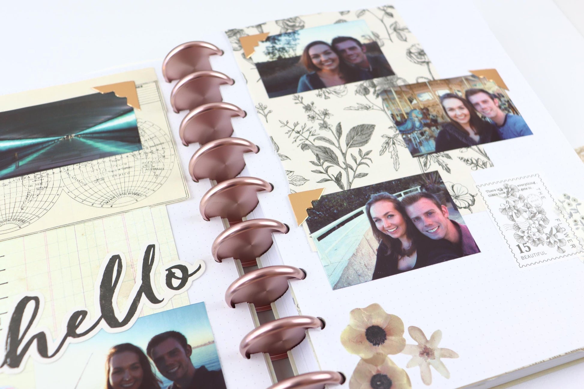 80 Photo Corner Die Cuts, Acid Free, Junk Journal Picture Frames, Copper, Rose Gold, Memory Keeping, Scrapbooking, Faith Journal, War Binder