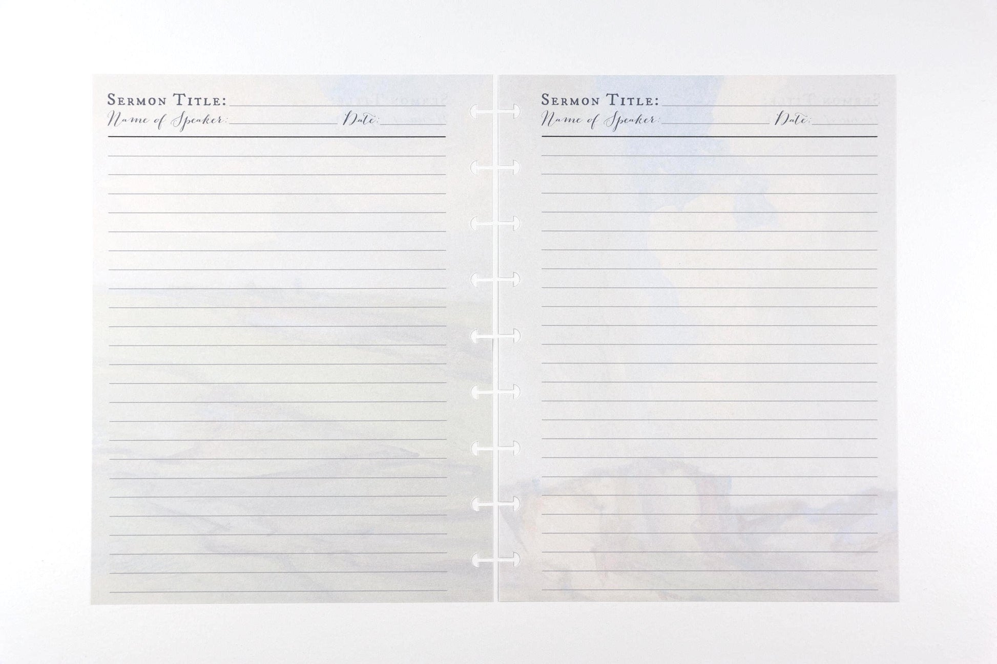 Sermon Notes Happy Planner, 26 Pages, Prayer Planner Inserts, Daily Faith Planner, Christian, printed, war binder, faith journal