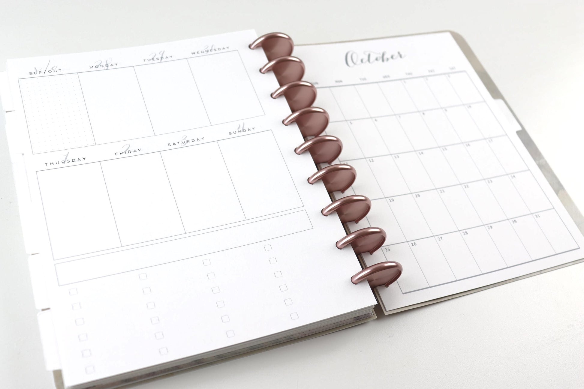 2026 Weekly Calendar, Classic Happy Planner, Faith Planner, Vertical, Monday Start, Checkboxes, 33 Printed Pages, Pre-punched, Disc