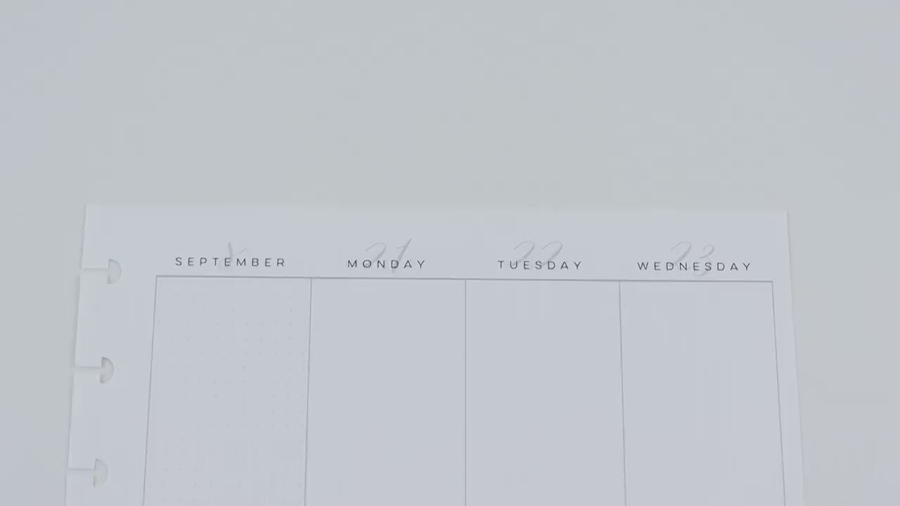 2026 Weekly Calendar, Classic Happy Planner, Faith Planner, Vertical, Monday Start, Checkboxes, 33 Printed Pages, Pre-punched, Disc