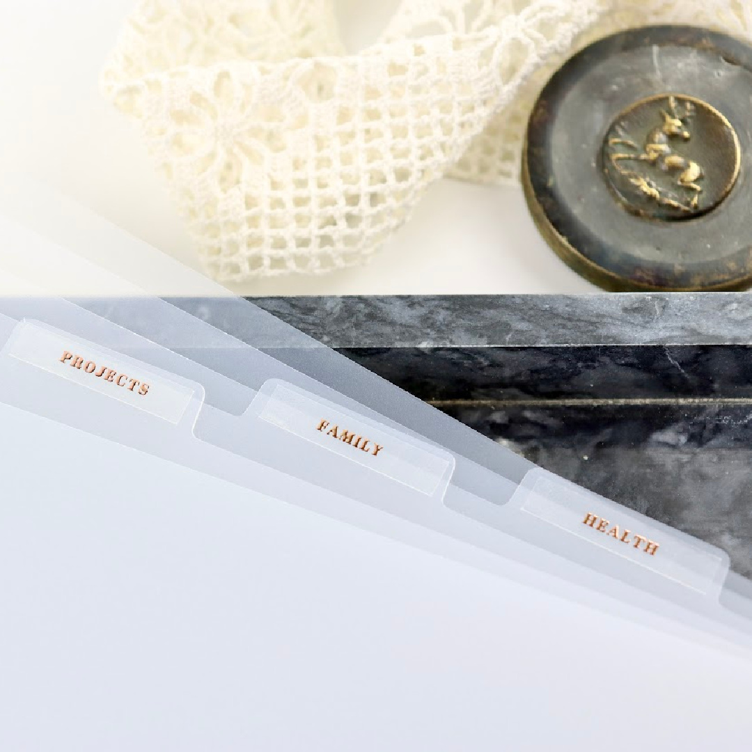 Tab Labls Dividers and Tab Labels – PersonalizeMyPlanner