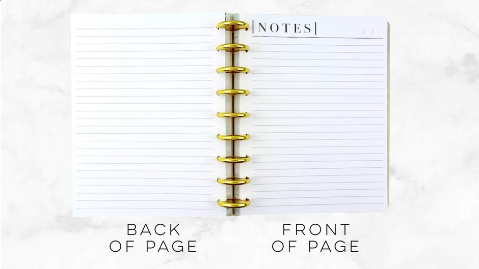 PersonalizeMyPlanner Planning Supplies