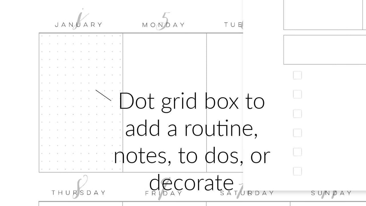 2027 Weekly and Monthly Calendar, Classic Happy Planner, Faith Planner, Vertical, Monday Start, Checkboxes, 35 or 48 Printed Pages, Disc