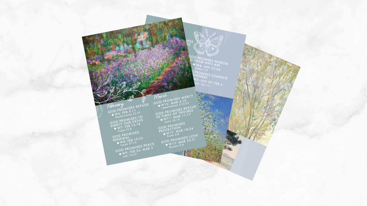 2026 Scripture Writing God's Promises Extension Pack, Faith Journal, 14 Printed Pages, Classic Happy Planner, Bible Study, War Binder