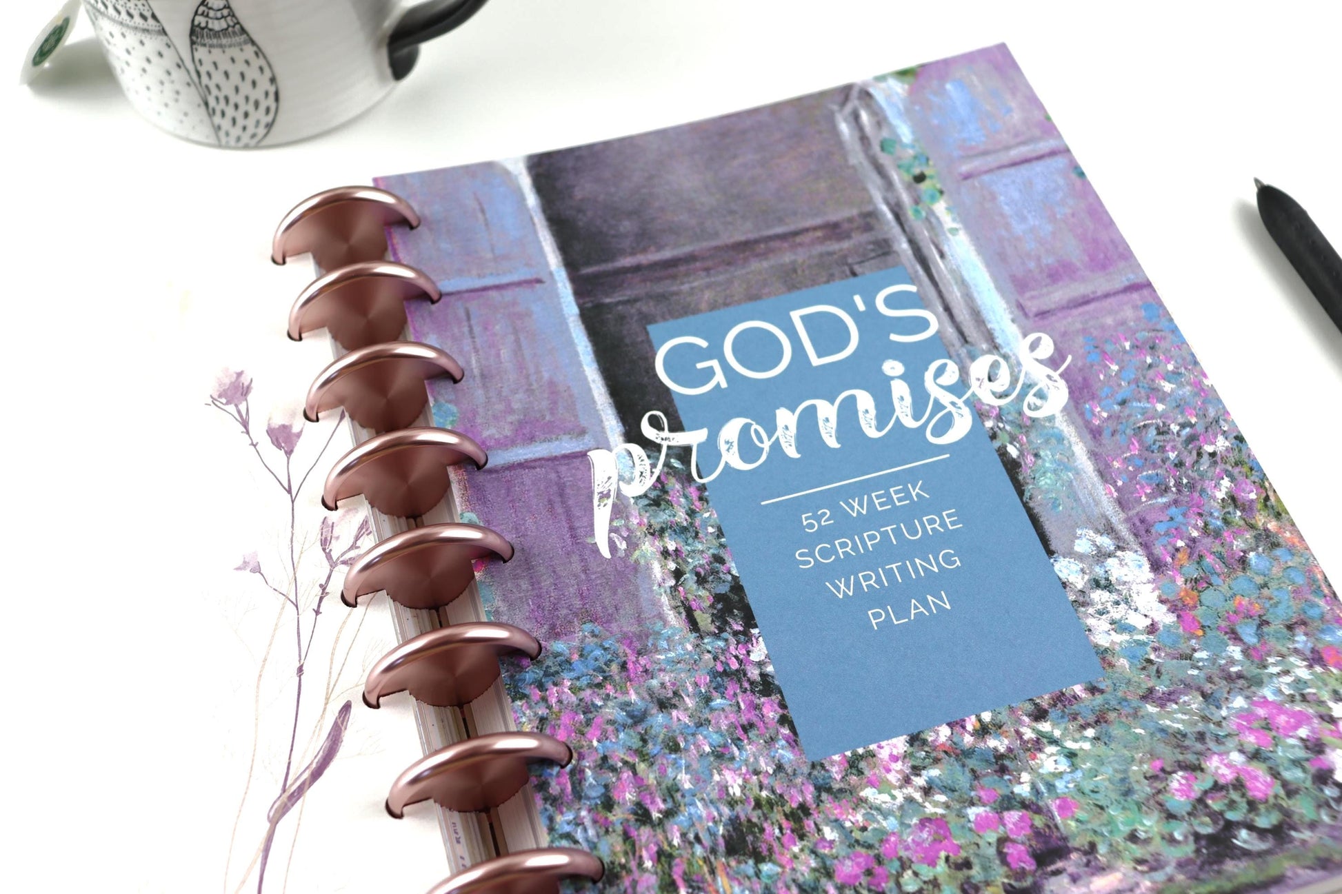 2026 Scripture Writing God's Promises Extension Pack, Faith Journal, 14 Printed Pages, Classic Happy Planner, Bible Study, War Binder