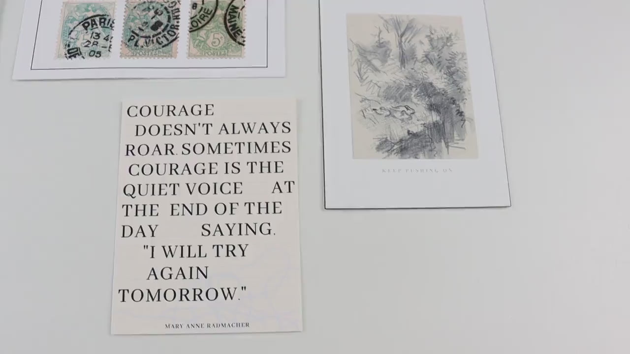 Limited Edition Planner Cards, 10 Cards, Motivational and Decorative, Happy Planner, Hobonichi, bookmark, Junk Journal